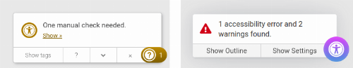 Screen capture of the two UIs in comparison – looking very much alike, but with small differences.